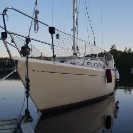 Botel Sailboat Accommodation On A Boat In Sysmae Harbour